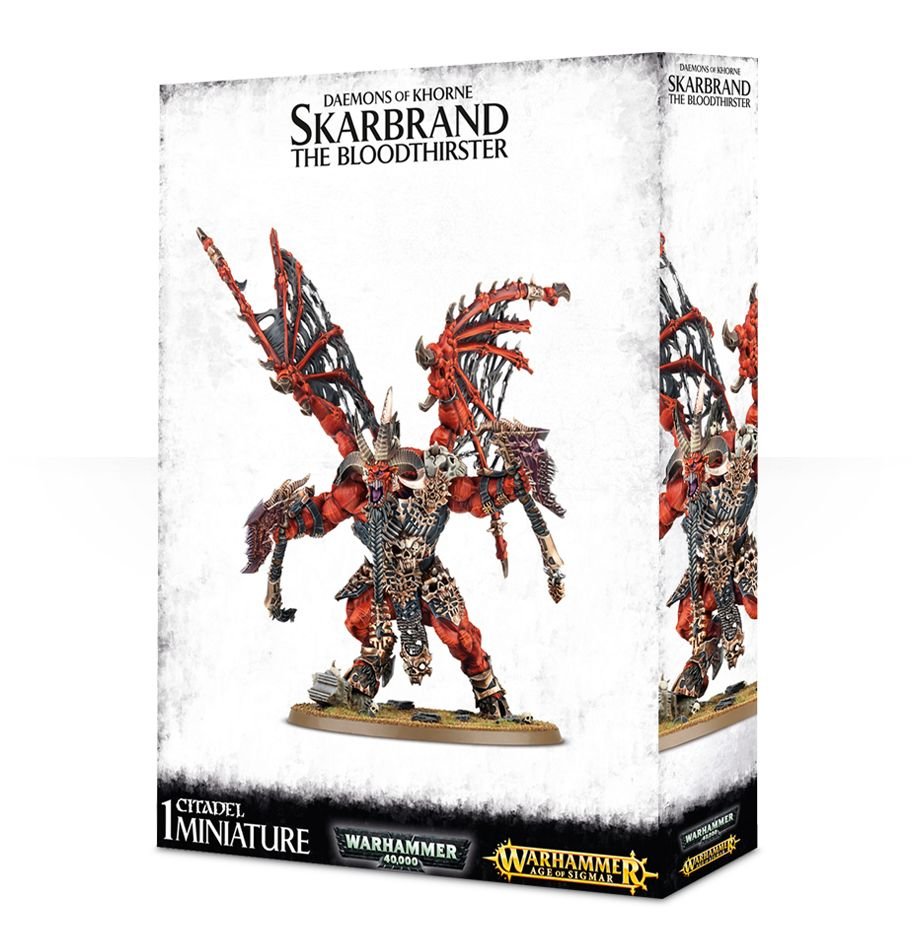 Warhammer 40K: Chaos Daemons - Khorne Skarbrand, the Bloodthirster (ONLINE ORDER ONLY)