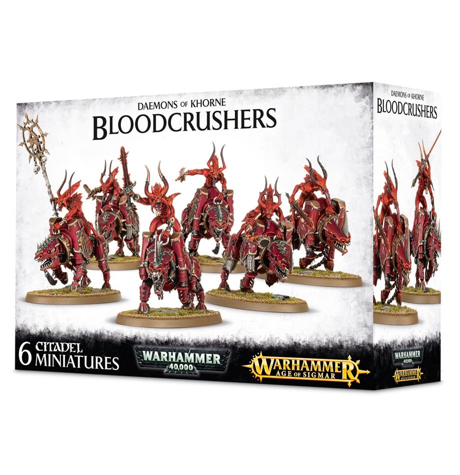 Warhammer 40K: Chaos Daemons - Khorne Bloodcrushers (ONLINE ORDER ONLY)