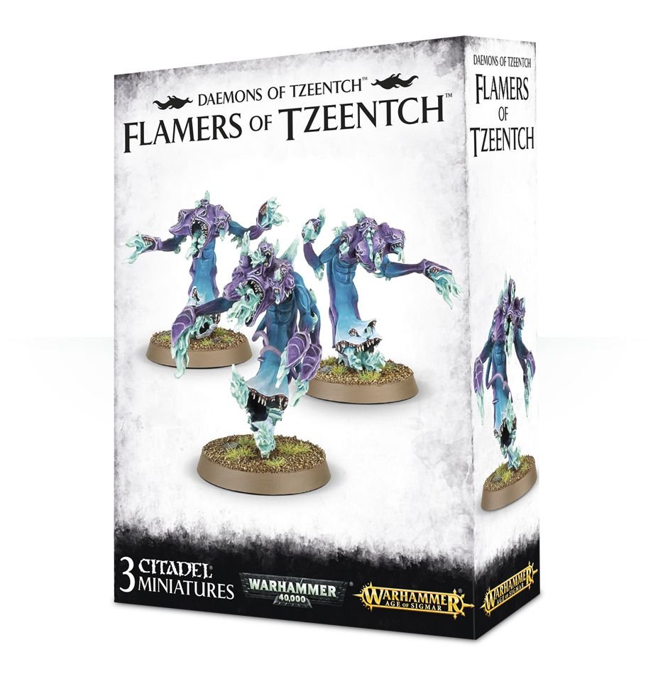 Warhammer 40K: Chaos Daemons - Flamers of Tzeentch (ONLINE ORDER ONLY)