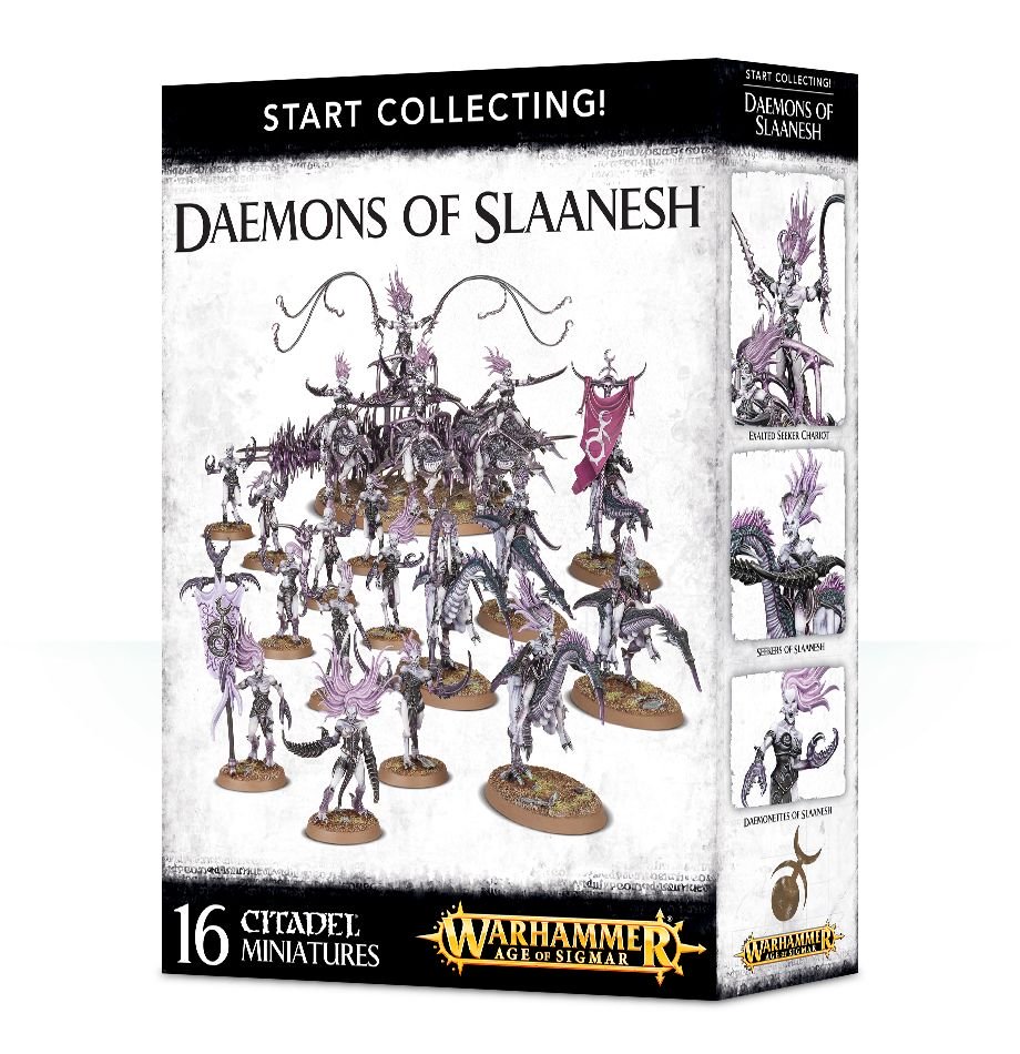 Warhammer 40K: Start Collecting! Daemons of Slaanesh (ONLINE ORDER ONLY)