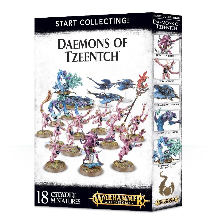Warhammer 40K: Start Collecting! Daemons of Tzeentch (ONLINE ORDER ONLY)
