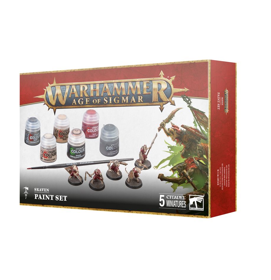 Warhammer: Age of Sigmar - Skaven Paint Set (ONLINE ORDER ONLY)