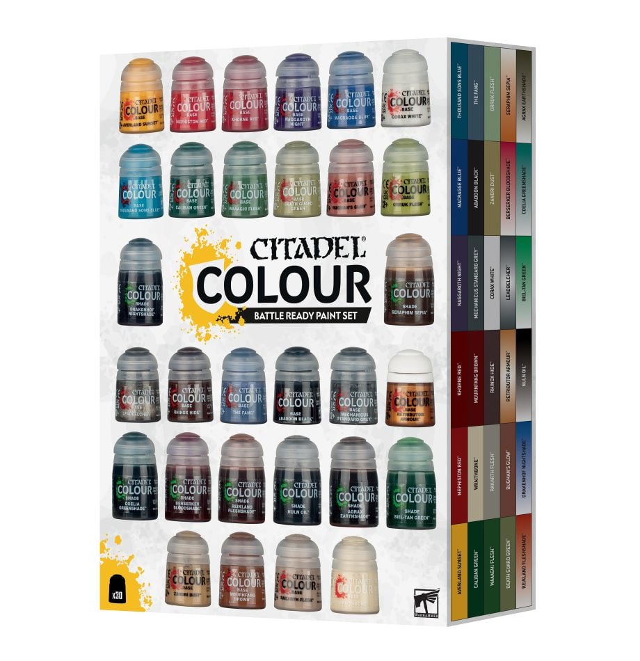 Citadel Color: Battle Ready Paint Set (ONLINE ORDER ONLY)