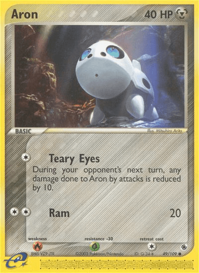 Aron (49/109) [EX: Ruby & Sapphire] (Online Only)