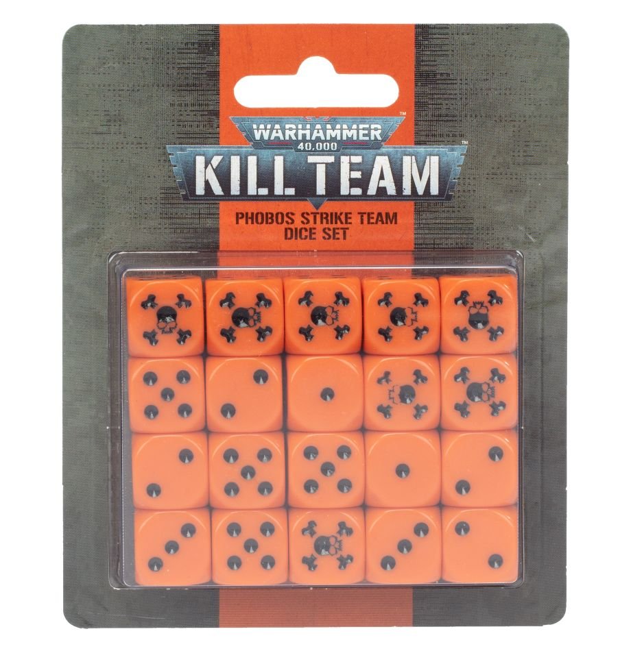 Kill Team: Phobos Strike Team Dice Set (ONLINE ORDER ONLY)