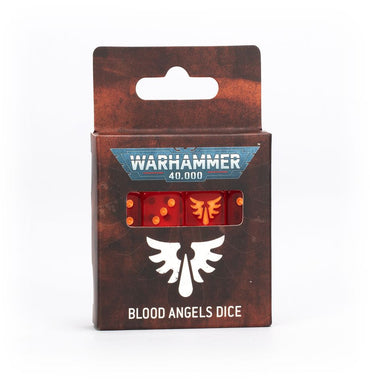 Warhammer 40K: Blood Angels - Dice Set (ONLINE ORDER ONLY)