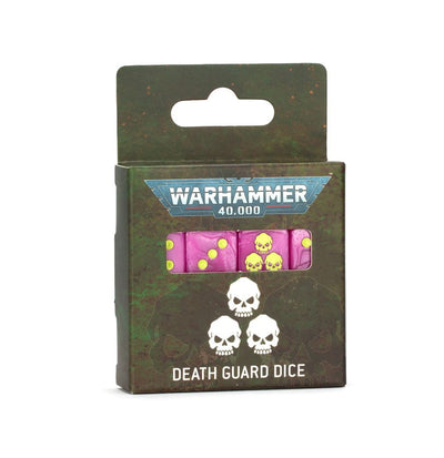 Warhammer 40K: Death Guard - Dice Set (ONLINE ORDER ONLY)
