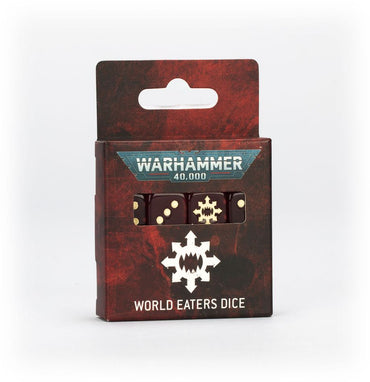 Warhammer 40K: World Eaters - Dice Set (ONLINE ORDER ONLY)