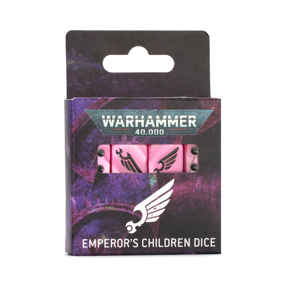 Warhammer 40K: Emperor's Children - Dice Set (ONLINE ORDER ONLY)