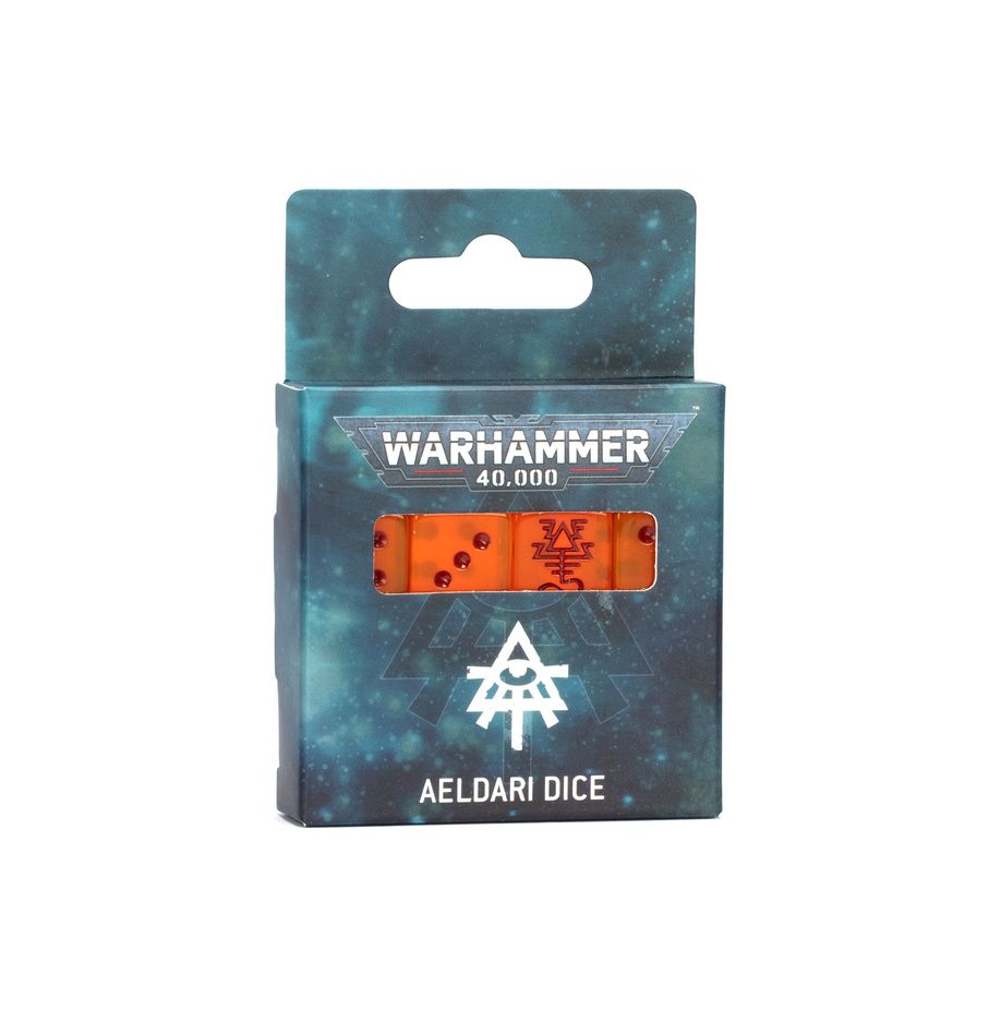 Warhammer 40k Dice: Aeldari (ONLINE ORDER ONLY)