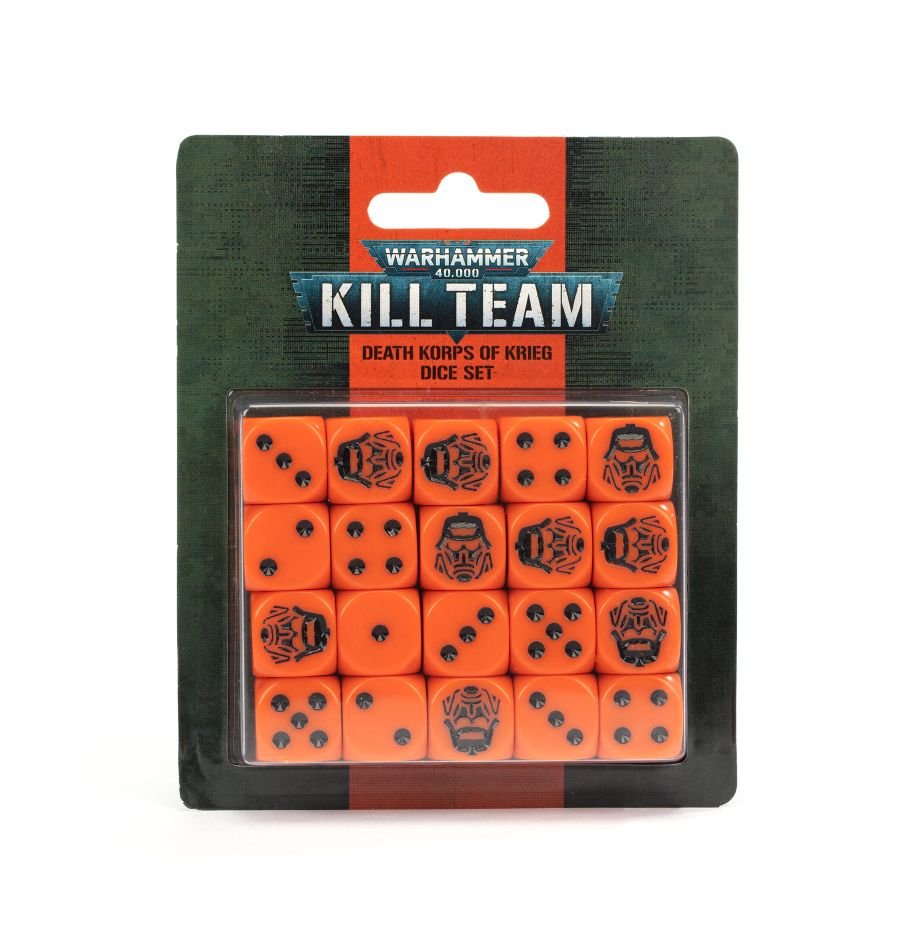 Kill Team: Death Korps of Krieg Dice Set (ONLINE ORDER ONLY)