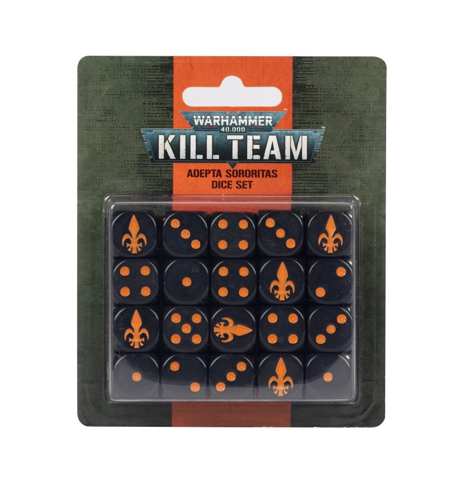 Kill Team: Adepta Sororitas Dice Set (ONLINE ORDER ONLY)