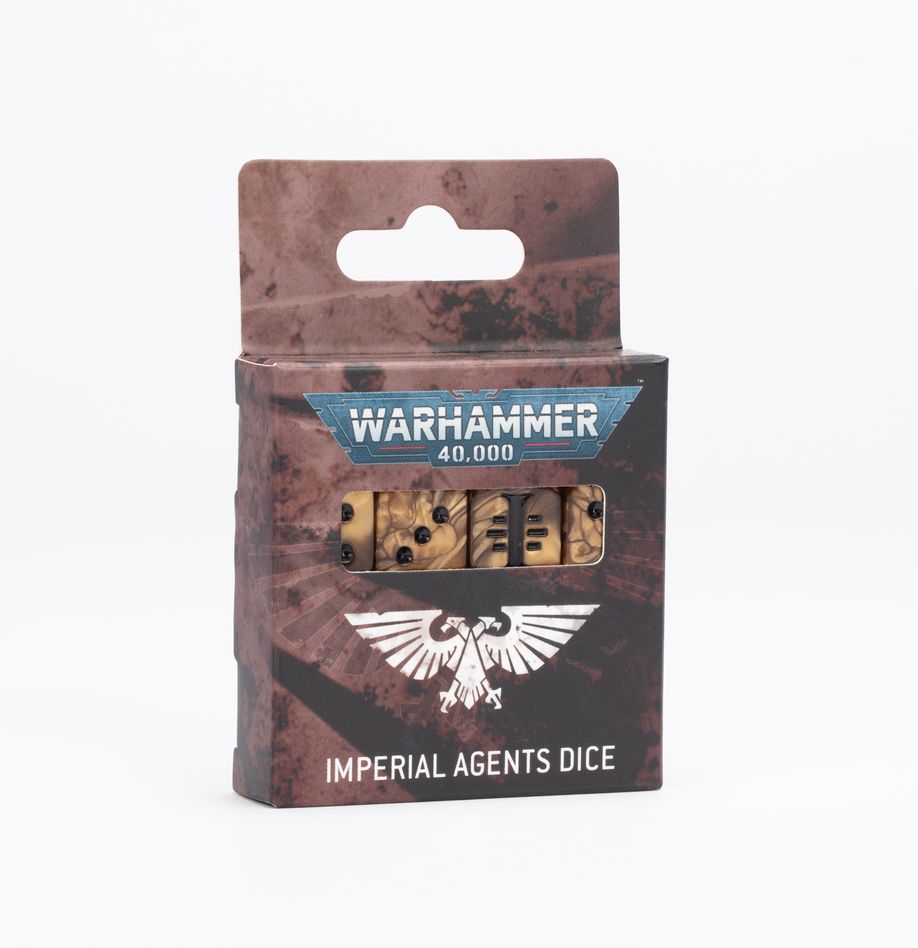 Warhammer 40K: Imperial Agents - Dice Set (ONLINE ORDER ONLY)