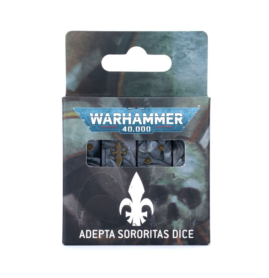 Warhammer 40K: Adepta Sororitas - Dice Set (ONLINE ORDER ONLY)