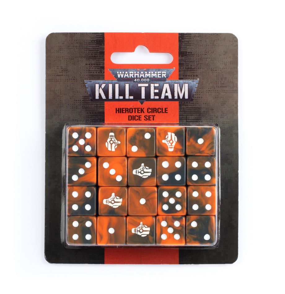 Kill Team: Hierotek Circle Dice Set (ONLINE ORDER ONLY)