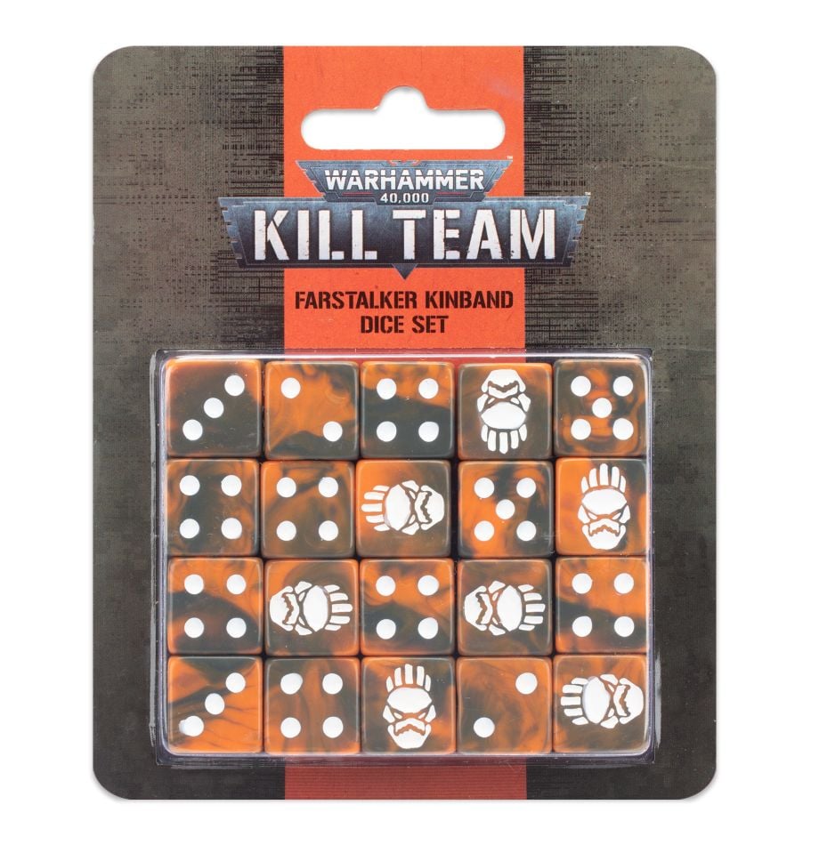 Kill Team: Farstalker Kinband Dice Set (ONLINE ORDER ONLY)