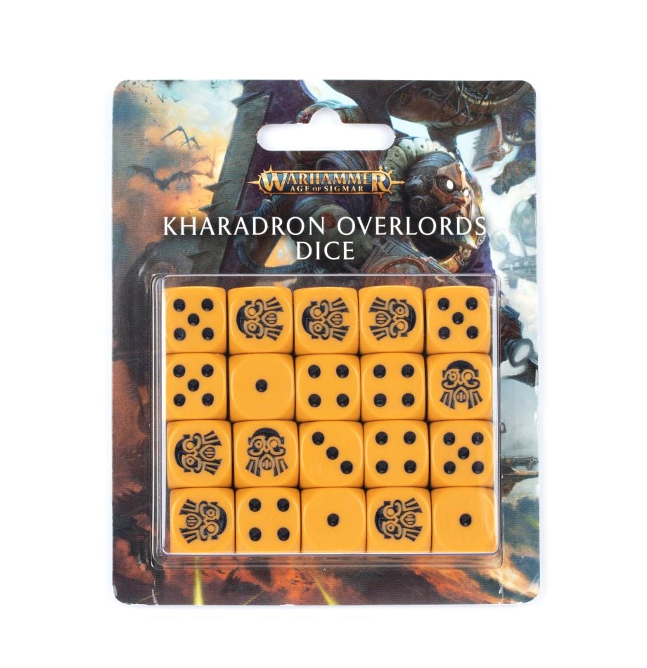 Warhammer: Kharadron Overlords - Dice Set (2023) (ONLINE ORDER ONLY)