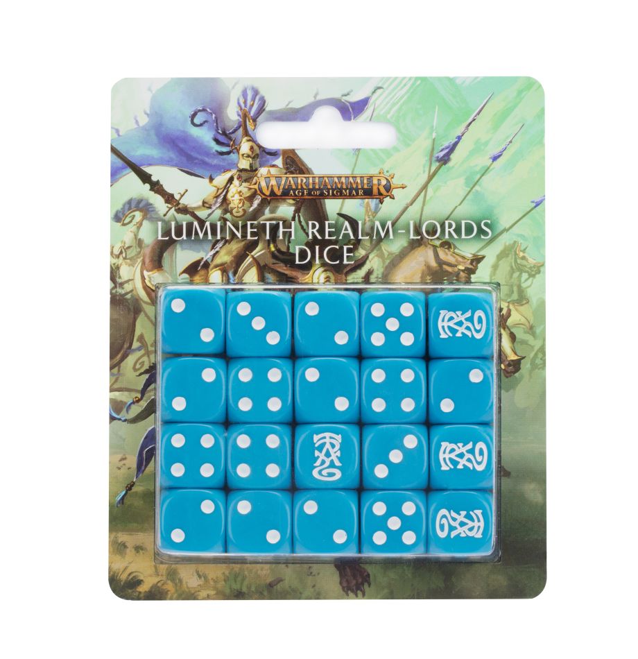 Warhammer: Lumineth Realm-lords - Dice Set (ONLINE ORDER ONLY)