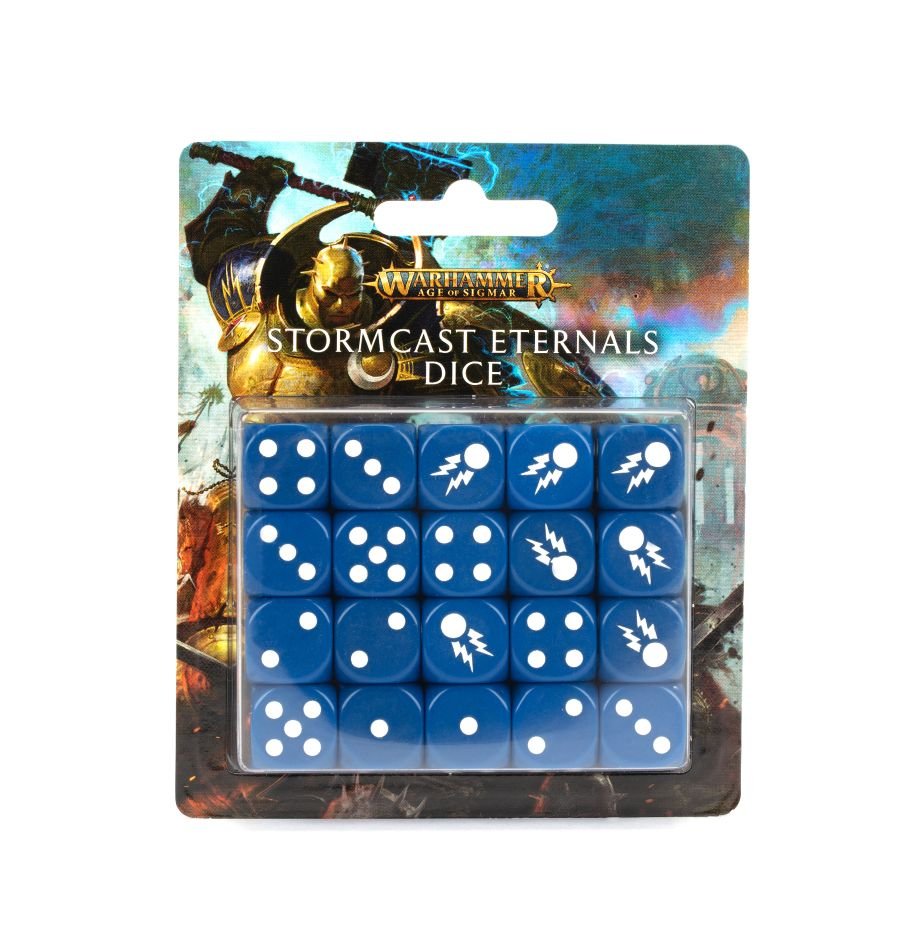 Warhammer: Stormcast Eternals - Dice Set (2015) (ONLINE ORDER ONLY)
