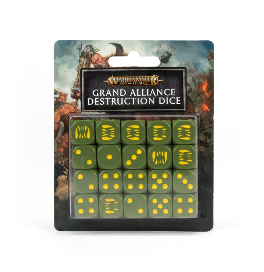 Warhammer: Grand Alliance Destruction - Dice Pack 2021 (ONLINE ORDER ONLY)