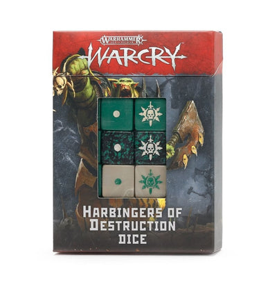 Warcry: Harbingers of Destruction Dice Set (ONLINE ORDER ONLY)