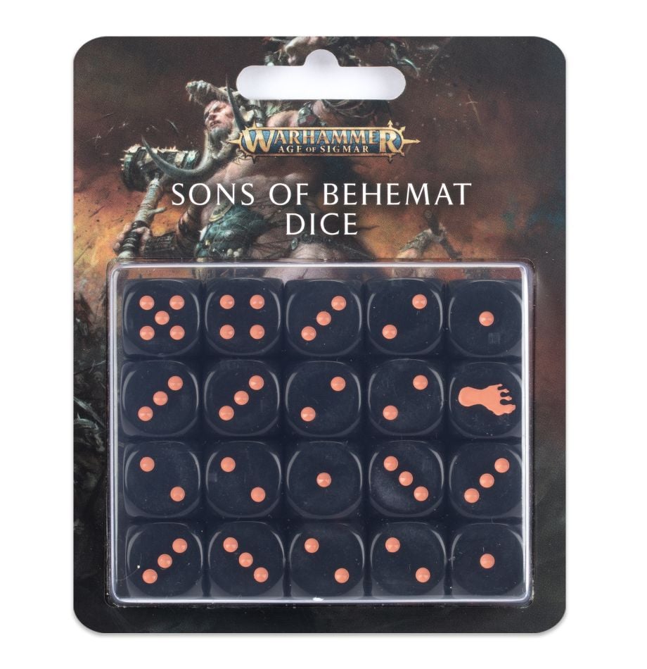 Warhammer: Sons of Behemat - Dice Set (ONLINE ORDER ONLY)