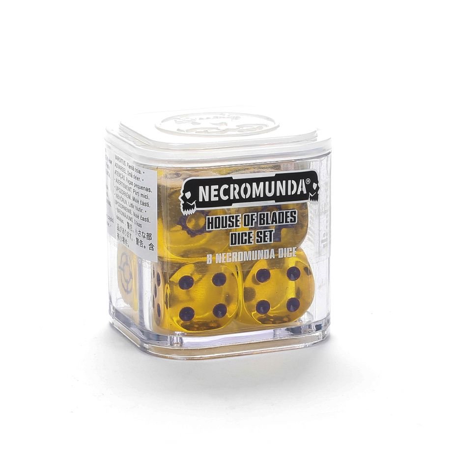 Necromunda: House of Blades Dice Set (ONLINE ORDER ONLY)