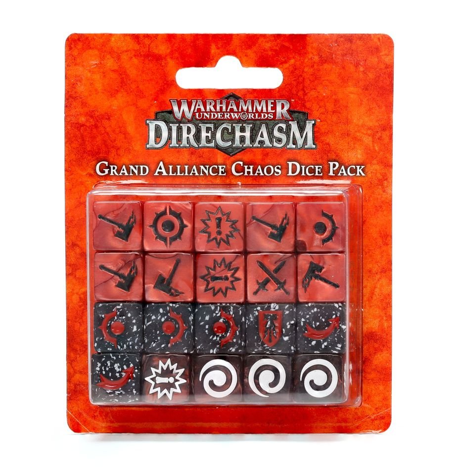 Warhammer Underworlds: Grand Alliance Chaos Dice Pack (ONLINE ORDER ONLY)