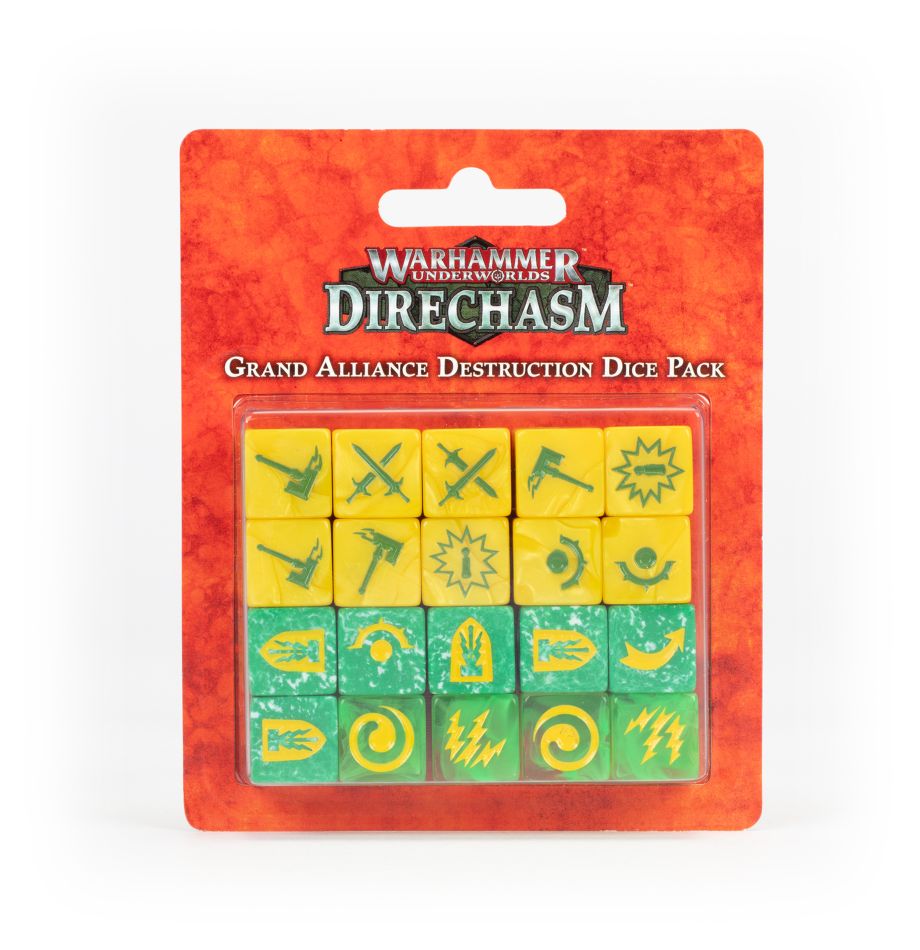 Warhammer Underworlds: Grand Destruction Order Dice Pack (ONLINE ORDER ONLY)
