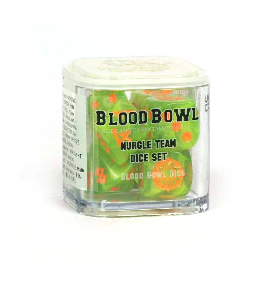 Blood Bowl: Nurgle’s Rotters - Dice Set (ONLINE ORDER ONLY)