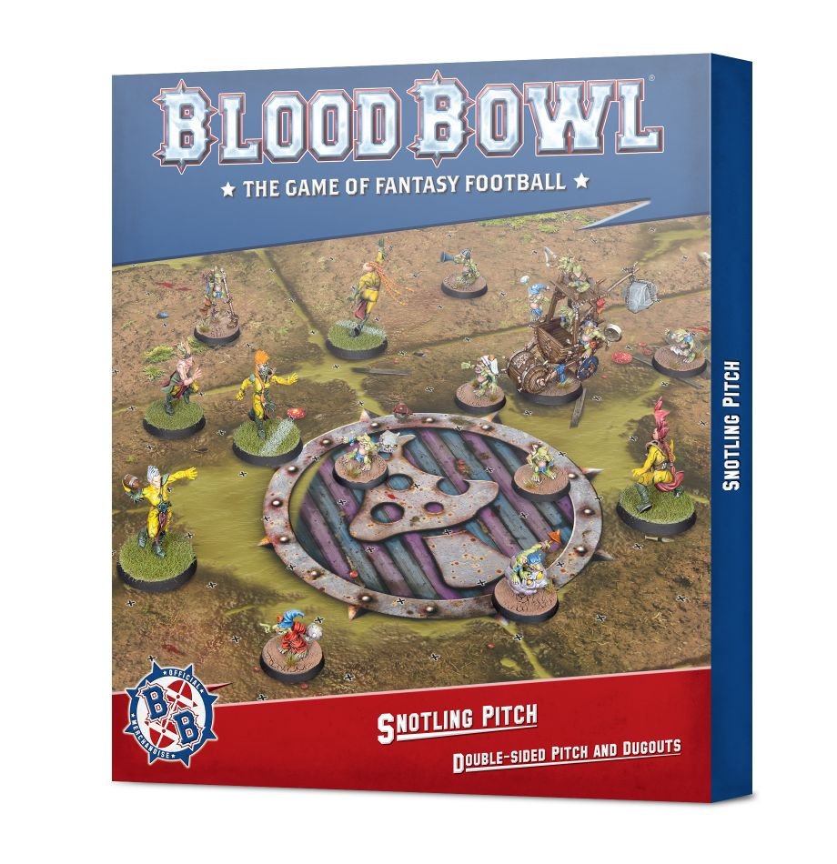 Blood Bowl: Double-sided Snotling Pitch and Dugout Set (ONLINE ORDER ONLY)
