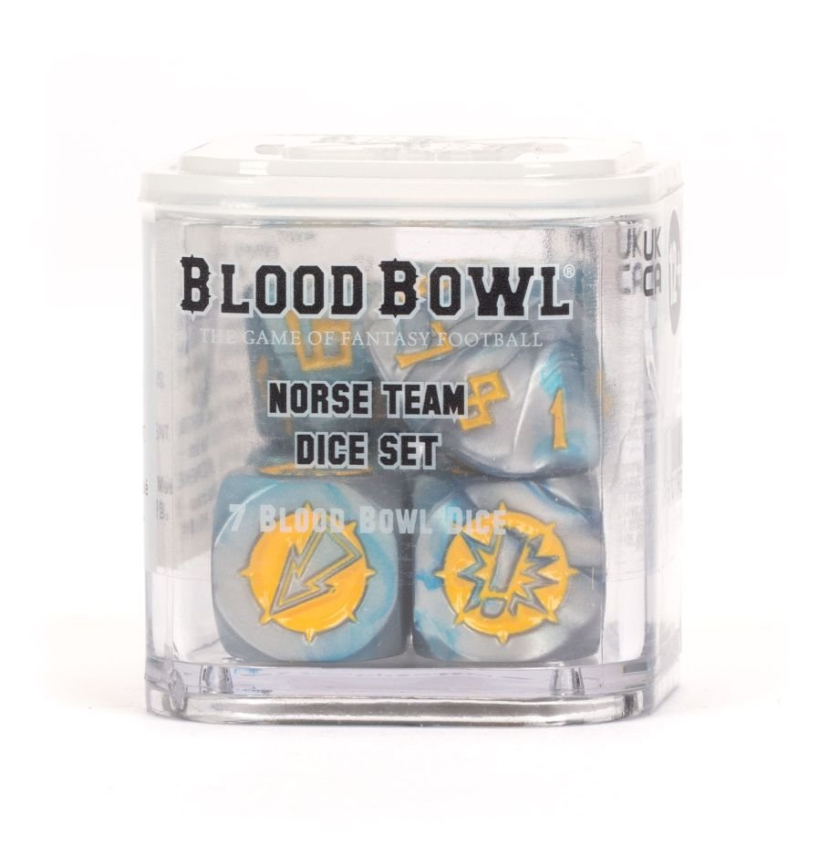 Blood Bowl: Norse Team - Norsca Rampagers Dice Set (ONLINE ORDER ONLY)