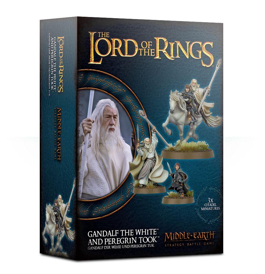 The Lord of the Rings - Gandalf the White and Peregrin Took (ONLINE ORDER ONLY)