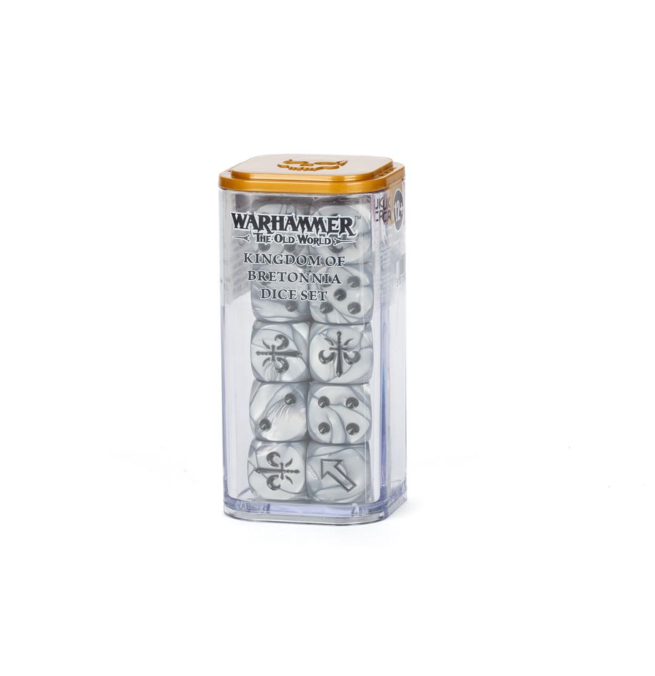 Warhammer: The Old World - Kingdom of Bretonnia Dice Set (ONLINE ORDER ONLY)