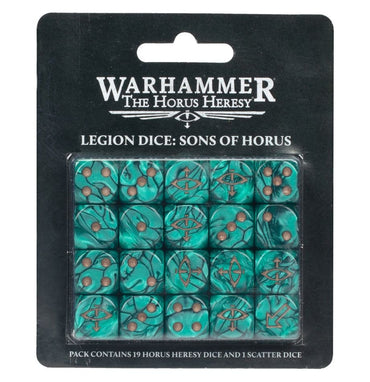 Warhammer: The Horus Heresy - Legion Dice – Sons of Horus (ONLINE ORDER ONLY)