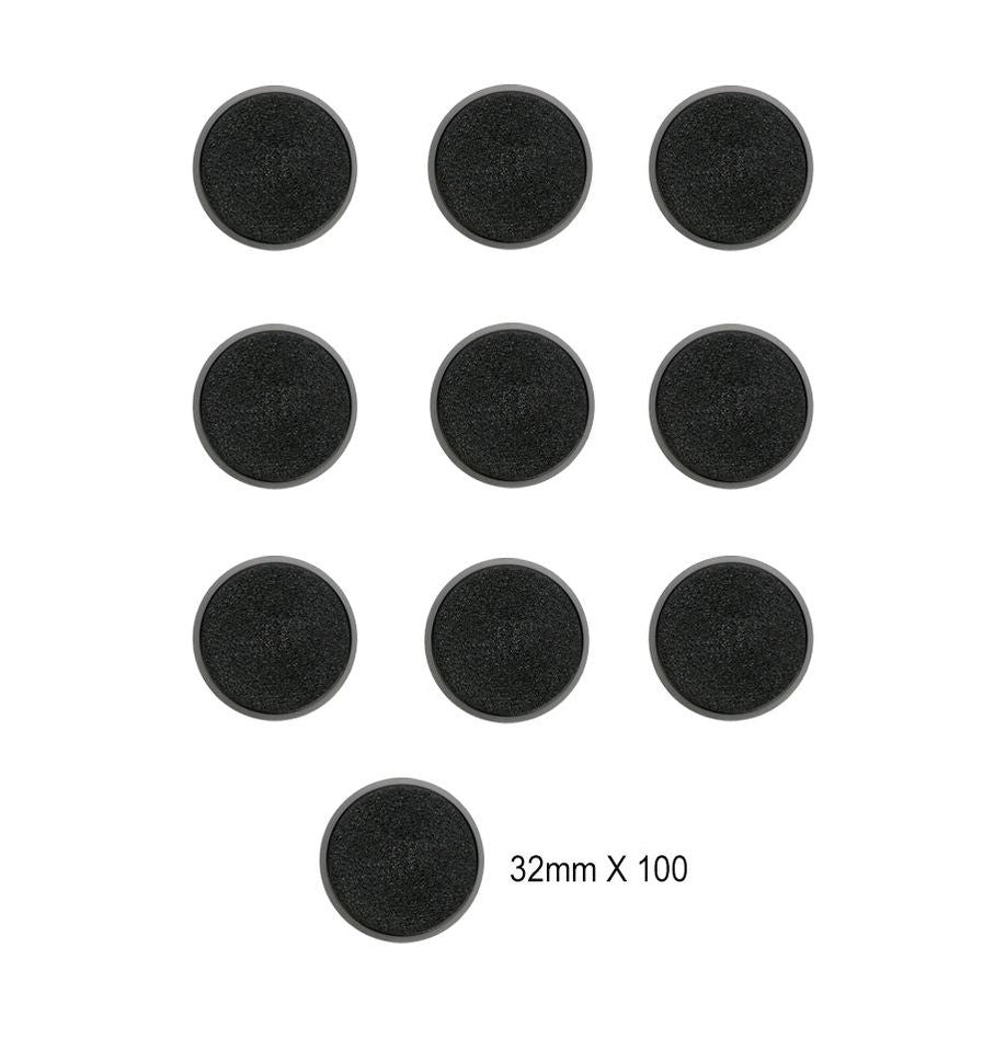 Citadel: 32mm Round Bases (100) (ONLINE ORDER ONLY)