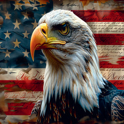 Trefl Red Proud Eagle 1000 Piece Puzzle