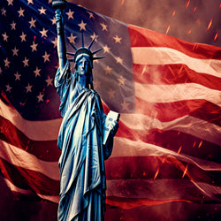 Trefl Red Statue of Liberty 500 Piece Puzzle (ONLINE ORDER ONLY)