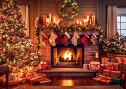Trefl Red Holiday Greeting A Warm Winter Night 1000 Piece Puzzle