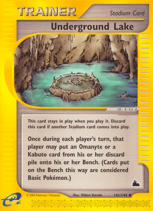 Underground Lake (141/144) [Skyridge] (Online Only)