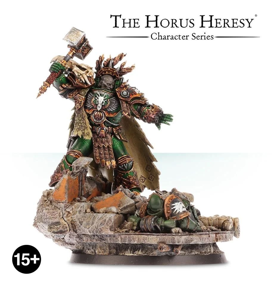 Warhammer 40K: The Horus Heresy – Vulkan, Primarch of the Salamanders Legion (ONLINE ORDER ONLY)