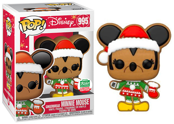 Gingerbread Minnie Mouse 995 - Funko Shop Exclusive (Online Order Only)