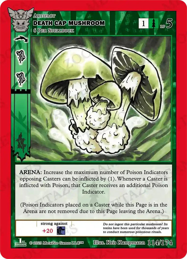 Death Cap Mushroom [Native: First Edition] (ONLINE ORDER ONLY)