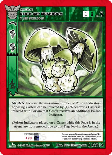 Death Cap Mushroom [Native: First Edition] (ONLINE ORDER ONLY)