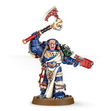 Warhammer 40K: Space Marines - Librarian with Force Axe & Plasma Pistol (ONLINE ORDER ONLY)