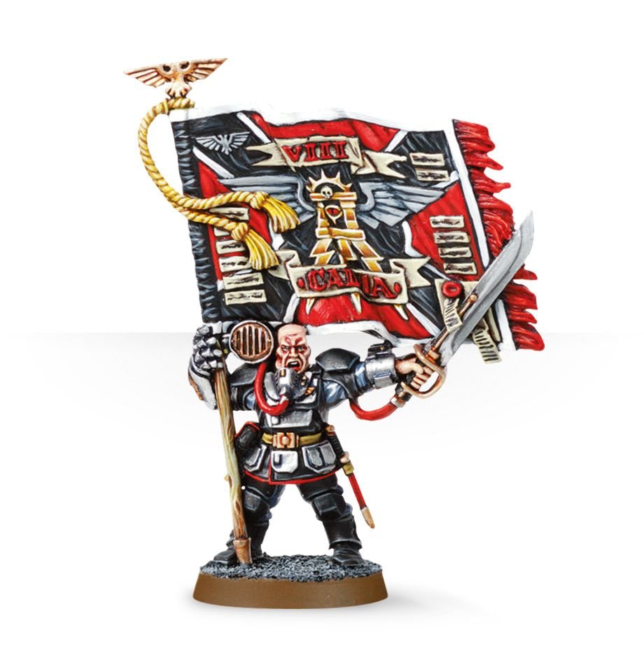 Warhammer 40K: Astra Militarum - Colour Sergeant Kell (ONLINE ORDER ONLY)