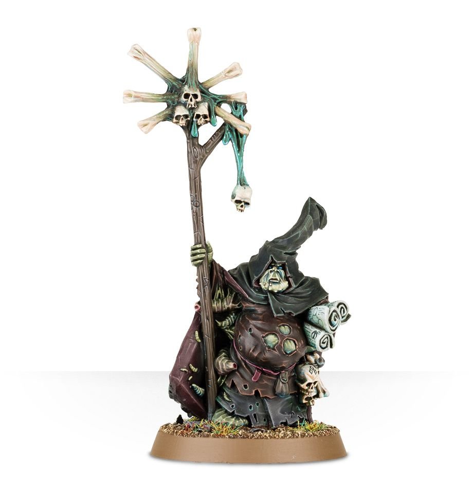 Warhammer: Maggotkin of Nurgle - Rotbringers Sorcerer (ONLINE ORDER ONLY)