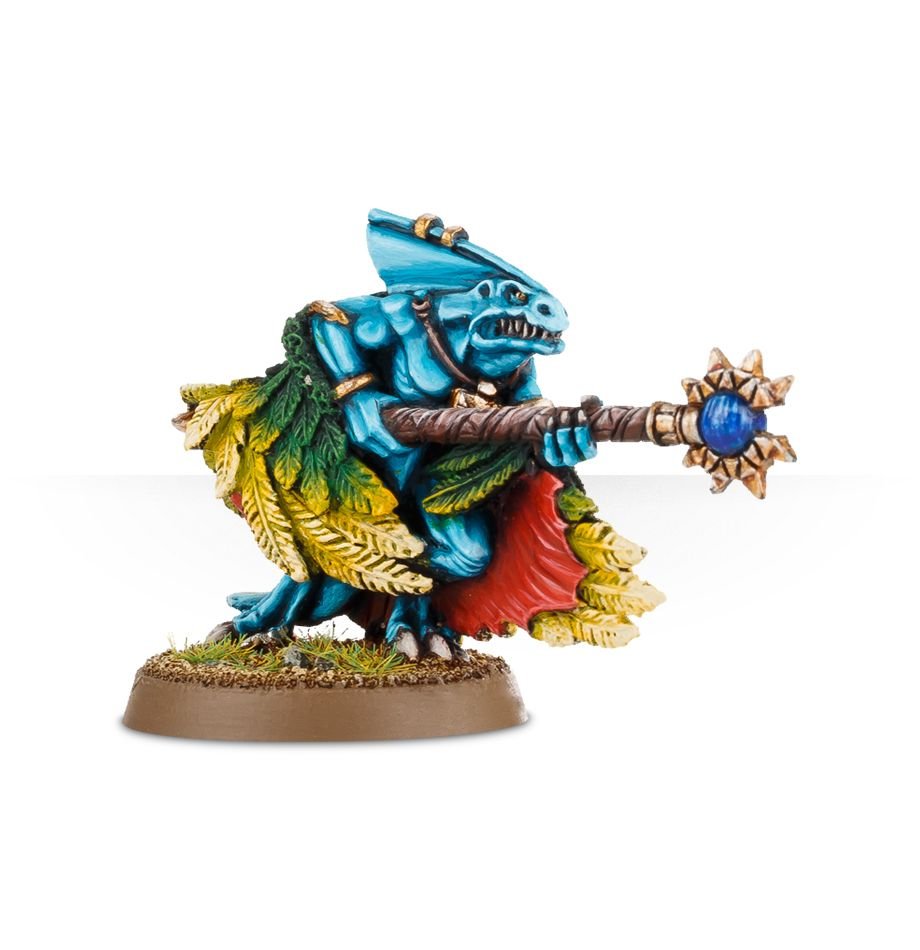 Warhammer: Seraphon - Skink Priest With Feathered Cloak (ONLINE ORDER ONLY)