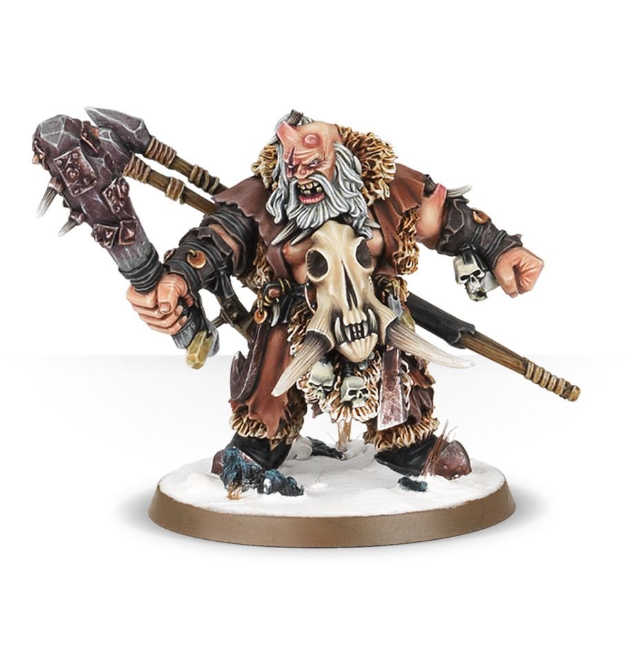Warhammer: Ogor Mawtribes - Icebrow Hunter (ONLINE ORDER ONLY)