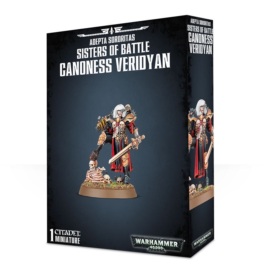 Warhammer 40K: Adepta Sororitas - Canoness Veridyan (ONLINE ORDER ONLY)